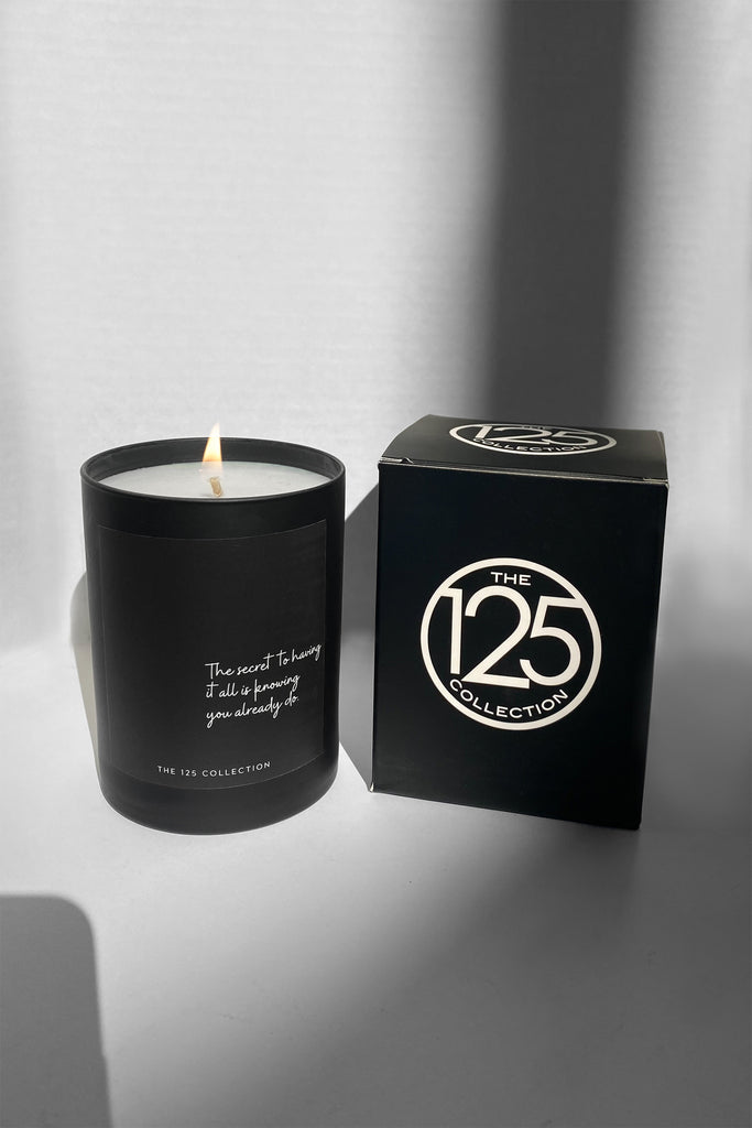 the secret to having it all is knowing you already do candle + box 