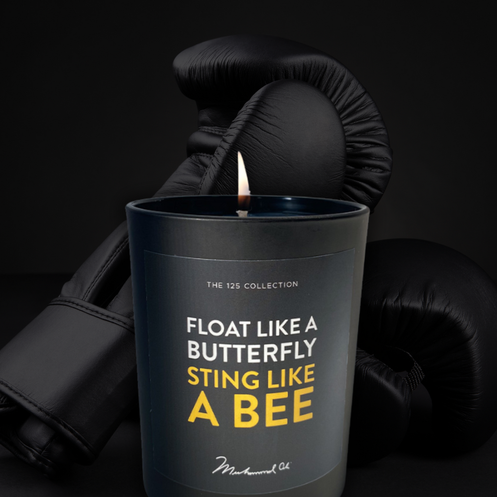 The 125 Collection releases Muhammad Ali Quote Candles