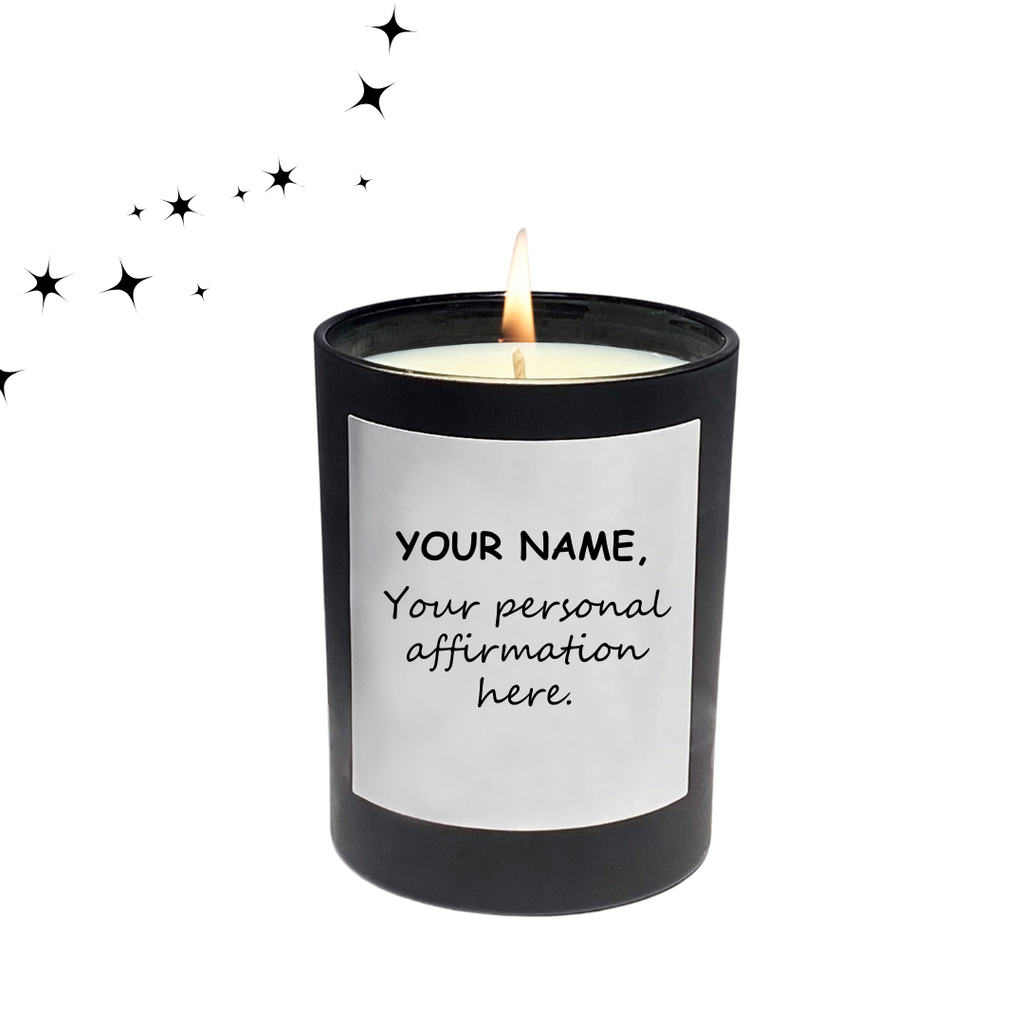 AFFIRMATION CUSTOM CANDLE