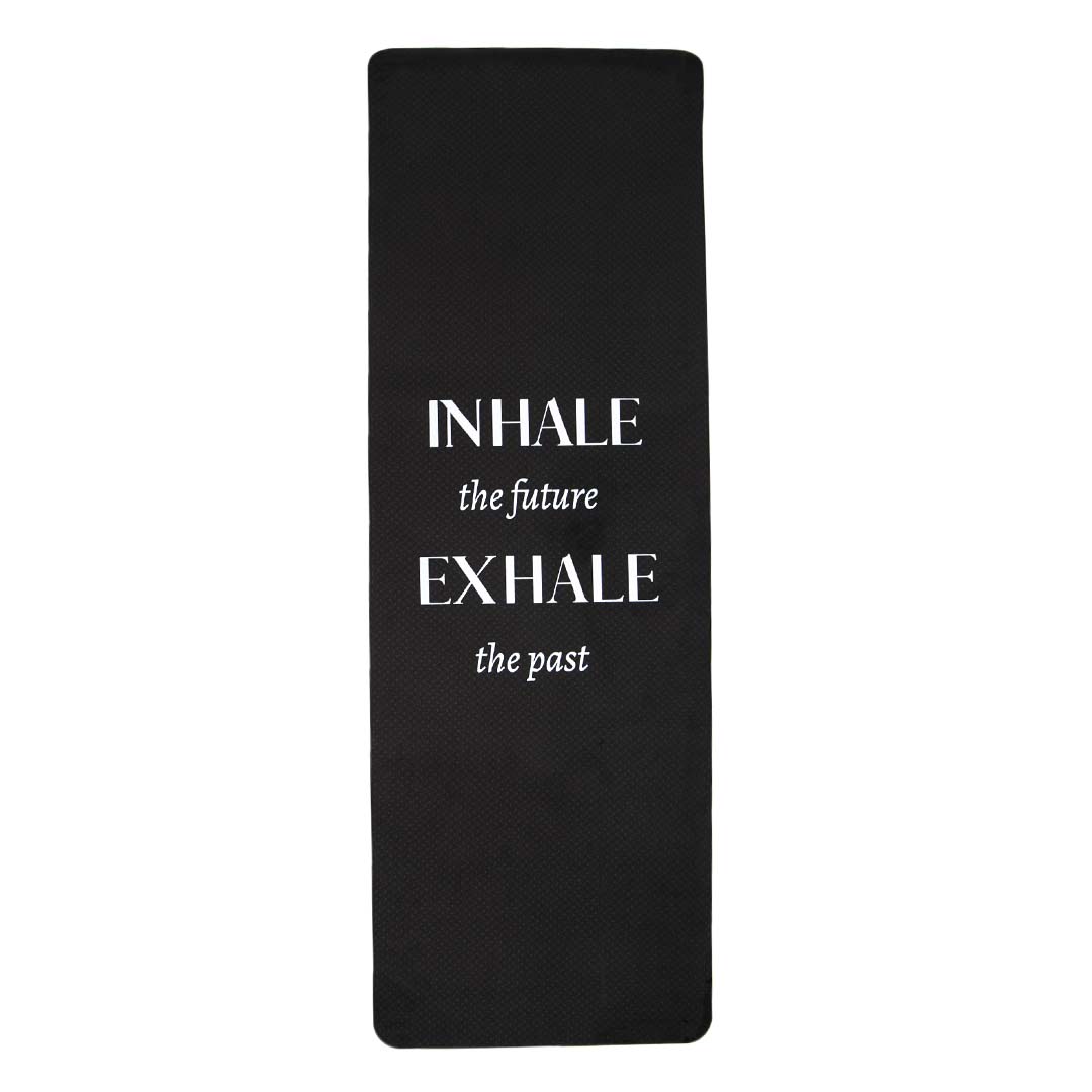 Inhale the Future Exhale the Past YOGA MAT – The 125 Collection